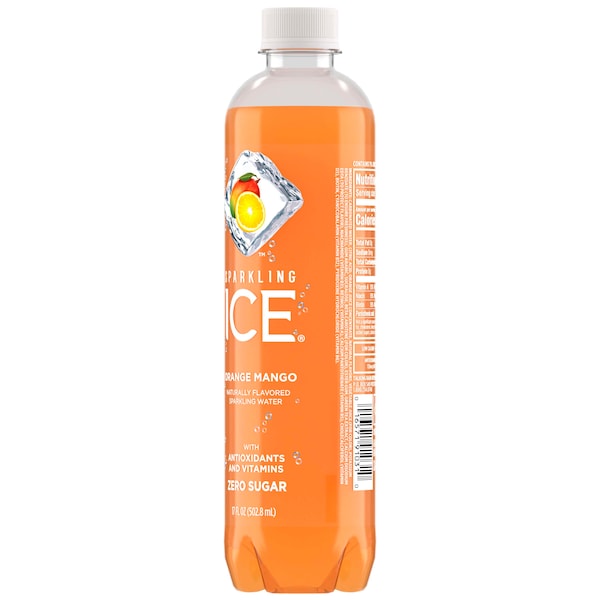 Sparkling Ice Orange Mango 17 Oz.bottles, PK12